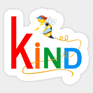 Be Kind for kids and adults positive message Sticker